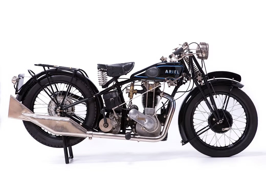 Ariel mod.  vintage motorcycle image 6 from GROM Museum Slovenia