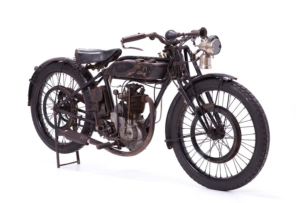 Binachi  vintage motorcycle image 3 from GROM Museum Slovenia