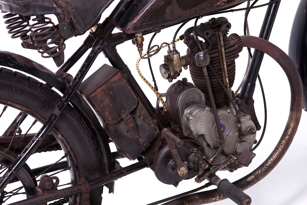 Binachi  vintage motorcycle image 5 from GROM Museum Slovenia