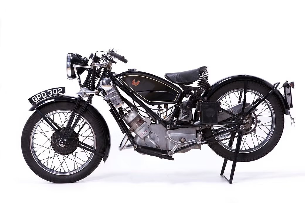 Scott Flying Squirrel 596cc image 2 - British two-stroke legend at GROM Museum