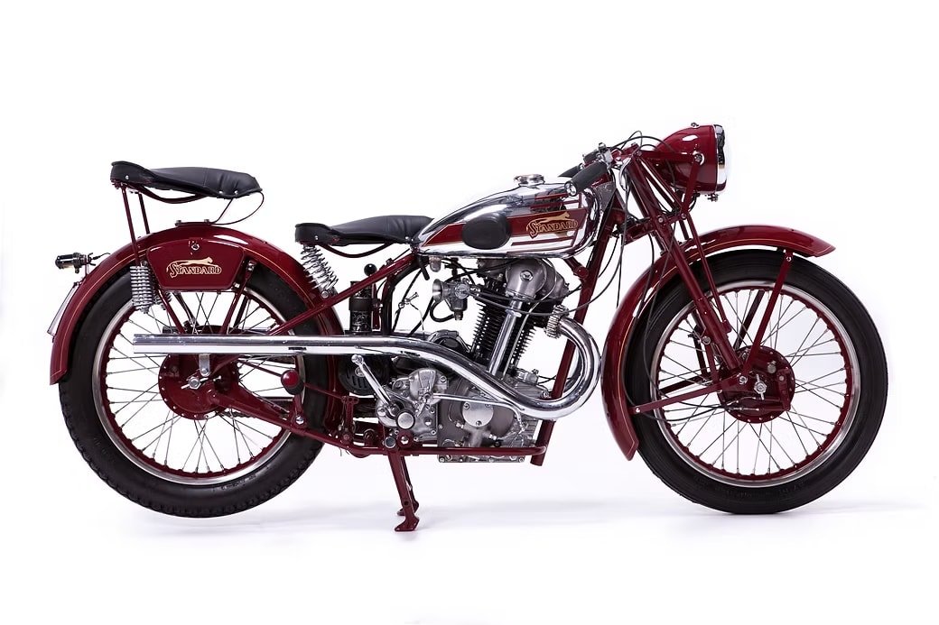 Standard Rex 350 vintage motorcycle image 5 - German engineering at GROM Museum